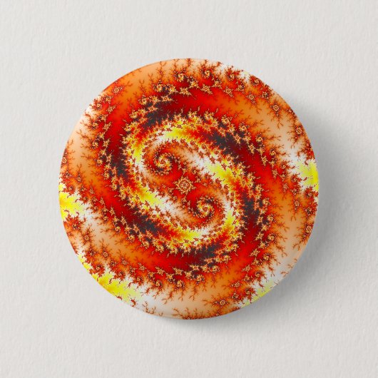 Twinblazer -フラクタルボタン 缶バッジ (正面)