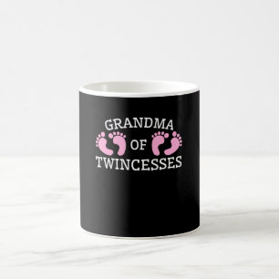 Twincessesの祖母の双生児の女の子の祖母 コーヒーマグカップ