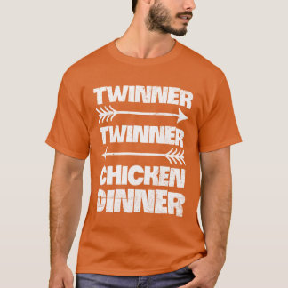 Twinenwinnerチキンディナー引用文for a Mother re Tシャツ