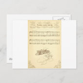 Twinkのきらめき少しこうもりの叙情詩 ポストカード (正面/裏面)