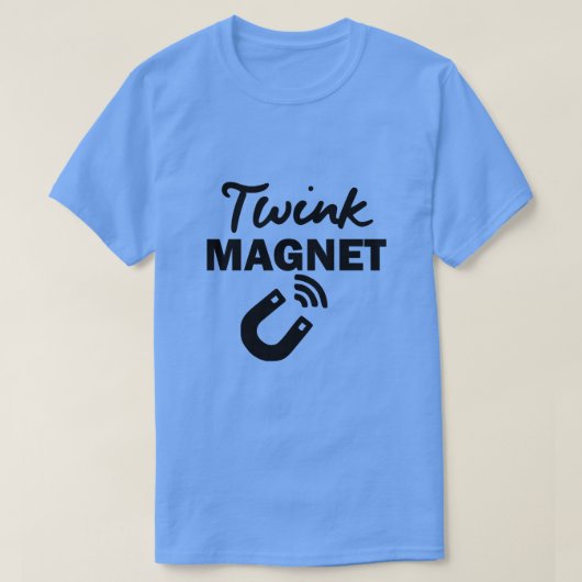 TWINKの磁石 Tシャツ (デザイン正面)