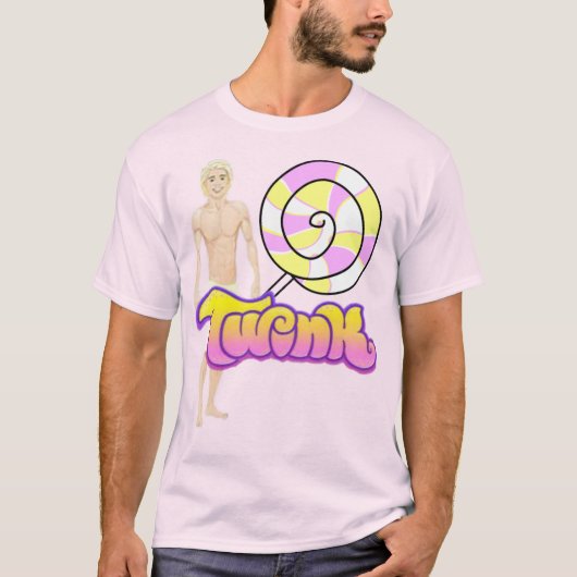 Twinkプライドロリポップ メンズTシャツ Tシャツ (正面)