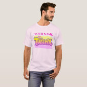Twink名パーソナライズされたTシャツ Tシャツ (正面フル)