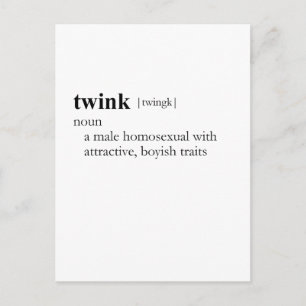 TWINK (定義) ポストカード