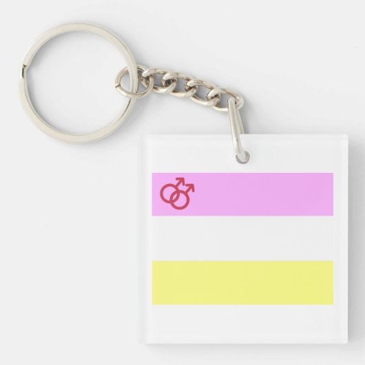 Twink Pride キーホルダー (正面)