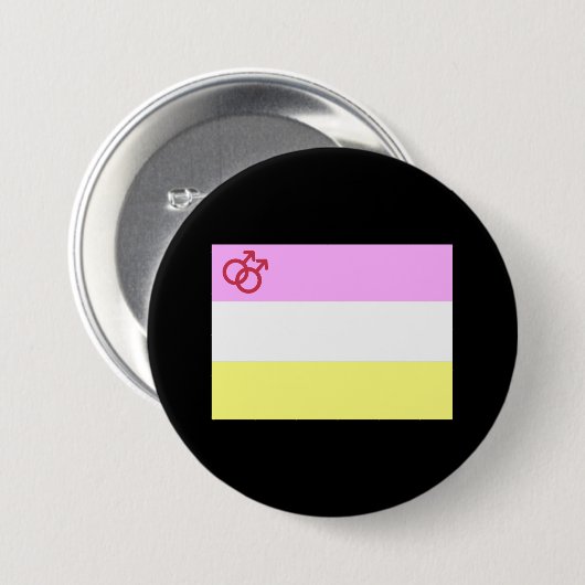 Twink Pride 缶バッジ (正面&裏面)