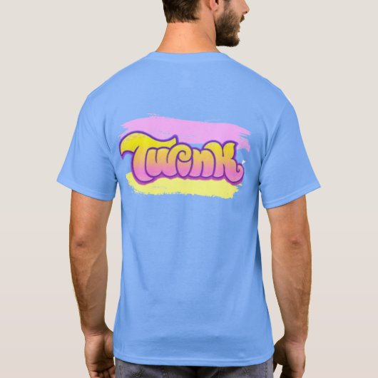 Twink Pride   Tシャツ (裏面)