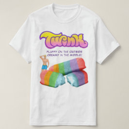 Twink Rainbow CakeゲイプライドLGBTQ+ Tシャツ