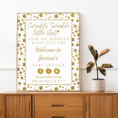 Twink、Twinkle小さな星の赤ちゃんシャワーへようこそ ポスター