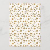 Twink、Twinkle小さな星の赤ちゃんシャワーアドバイス アドバイスカード (裏面)