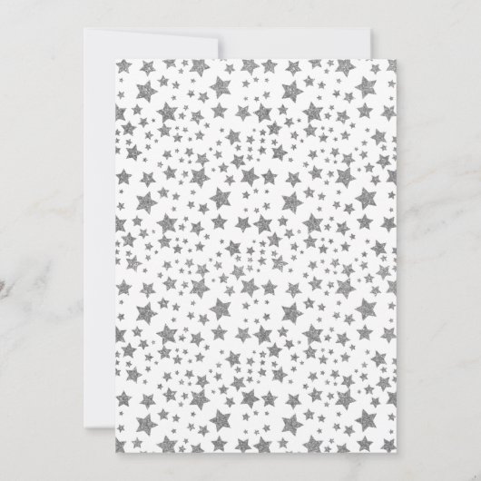 Twink、Twinkle Little Star 1st Birthday 招待状 (裏面)