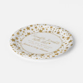Twink、Twinkle Little Star Baby Shower ペーパープレート (アングル)
