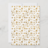 Twink、Twinkle Little Star Baby Shower 招待状 (裏面)