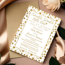 Twink、Twinkle Little Star Baby Shower 招待状