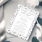 Twink、Twinkle Little Star Baby Shower 招待状