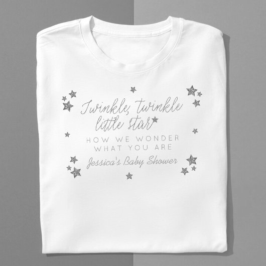 Twink、Twinkle Little Star Baby Shower Tシャツ
