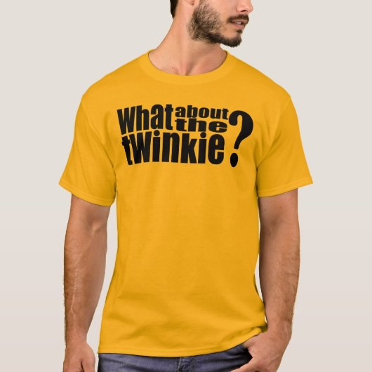 TwinkieのTシャツについての何 Tシャツ (正面)