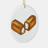 Twinkieクリーム充填スナックケーキ食品グルメギフト セラミックオーナメント (右)