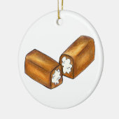 Twinkieクリーム充填スナックケーキ食品グルメギフト セラミックオーナメント (左)