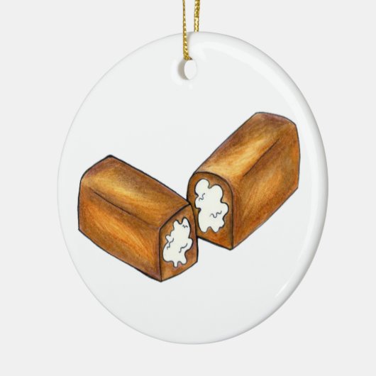 Twinkieクリーム充填スナックケーキ食品グルメギフト セラミックオーナメント (左)
