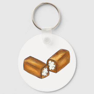 Twinkieクリーム入りスナックケーキジャンクフードキーチェーン キーホルダー