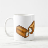 Twinkieクリーム入りスナックケーキジャンクフードグルメ コーヒーマグカップ (左)