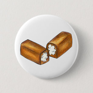 Twinkieクリーム入りスナックケーキジャンクフードグルメ 缶バッジ