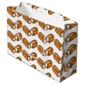 Twinkieクリーム入りスナックケーキジャンクフード抱き枕 ラージペーパーバッグ (裏面アングル)