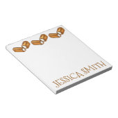 Twinkieパーソナライズされたジャンクフードグルメスナックケーキ ノートパッド (アングル)