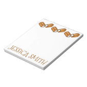 Twinkieパーソナライズされたジャンクフードグルメスナックケーキ ノートパッド (回転)