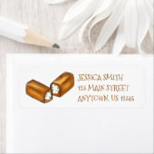 Twinkieパーソナライズされたジャンクフードグルメスナックラベル ラベル (インサイチュ)