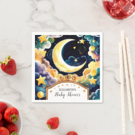 Twinkleスターボーホシアルベビーシャワー スタンダードカクテルナプキン
