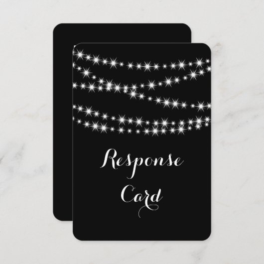 TwinkleライトRSVP 2 出欠カード (正面/裏面)