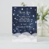 Twinkleリトルスターお洒落ベビーショーありがとう サンキューカード (スタンド正面)