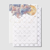 Twinkleリトルスタージェンダーがパーティーを明らかに ベラム紙招待状 (オフセット (招待状))