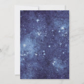 Twinkleリトルスタージェンダーリビールフローラボトル 招待状 (裏面)