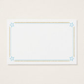 Twinkleリトルスターブルー金ゴールドブックベビー (裏面)