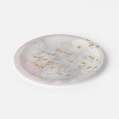 Twinkleリトルスタープレートジェンダーリビールベビー ペーパープレート (アングル)