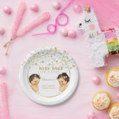 Twinkleリトルスターベビージェンダーリビール ペーパープレート (パーティー)