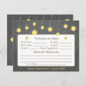 Twinkleリトルスターベビー予測アドバイス名 アドバイスカード (正面/裏面)