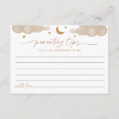 Twinkleリトルスター子育てヒントアドバイスカード エンクロージャーカード (正面)