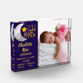 Twinkleリトルスター誕生発表ベビー フォトブロック (左)