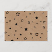 Twinkle小さな星の本ベビーKraft エンクロージャーカード (裏面)