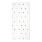 Twinkle小さな星の赤ちゃんシャワーグレー飲み物メム ラックカード (裏面)