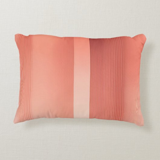 Twinkle Coral AIアート アクセントクッション (裏面)