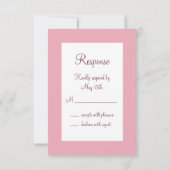 Twinkle Lights RSVP （ピンク） (裏面)