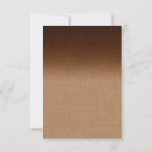 Twinkle Lights RSVP on Shaded Burlap (裏面)