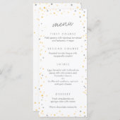 Twinkle Little Starパーティー/シャワーメニュー メニュー (正面/裏面)