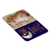 Twinkle Little Starプリント写真誕生のお知らせ マグネット (右側)