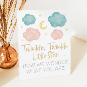 Twinkle Little Star私たちがジェンダーに明らかに疑問に思する方法 台座サイン